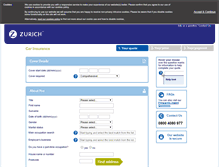 Tablet Screenshot of motor.myzurich.co.uk